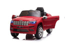 Macchina Elettrica per Bambini 12V Jeep Grand Cherokee Rossa-7