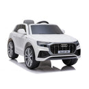 Macchina Elettrica per Bambini 12V Audi Q8 Bianca-1