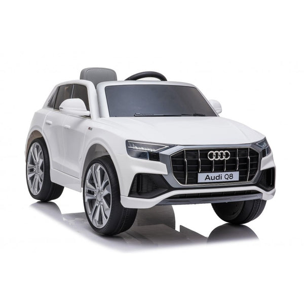 sconto Voiture jouet électrique pour enfants 12V sous licence Audi Q8 blanc