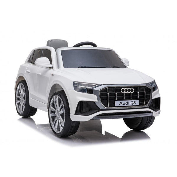 online Voiture jouet électrique pour enfants 12V sous licence Audi Q8 blanc