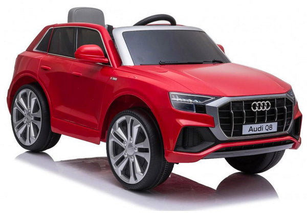 Voiture électrique pour enfants 12V avec permis Audi Q8 Rouge prezzo