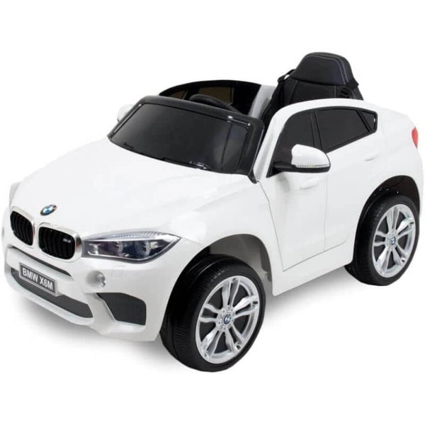 online Voiture jouet électrique pour enfants 12V sous licence BMW X6M blanc