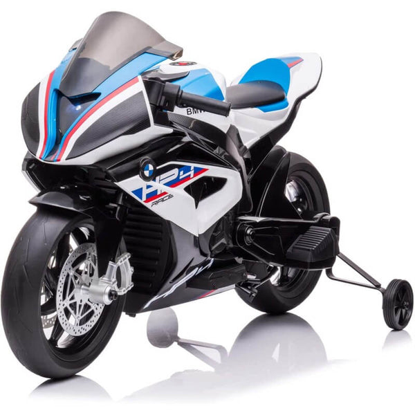 Moto électrique pour enfants 12V sous licence BMW HP4 Race Blanc prezzo