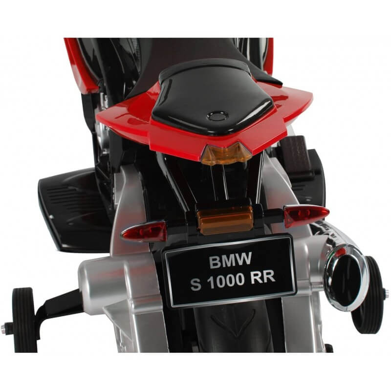 Moto Elettrica per Bambini 12V BMW S1000RR Rossa-8