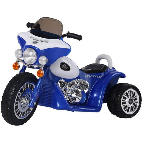 online Moto Électrique Police pour Enfants 6V Police Bleu