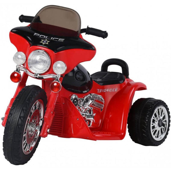 acquista Moto Électrique Police pour Enfants 6V Police Rouge