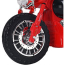 Moto Elettrica Polizia per Bambini 6V Police Rosso-4