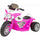 Mini moto électrique pour enfants 6V Police Police Rose