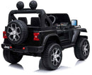 Macchina Elettrica per Bambini 12V 2 Posti Jeep Wrangler Rubicon Nera-9