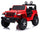 Voiture Electrique pour Enfants 12V 2 Places Jeep Wrangler Rubicon Rouge