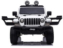 Macchina Elettrica per Bambini 12V 2 Posti Jeep Wrangler Rubicon Bianca-3