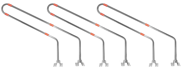 online Kit de 3 montants de vélo pour porte-vélos Urbany Kit 106