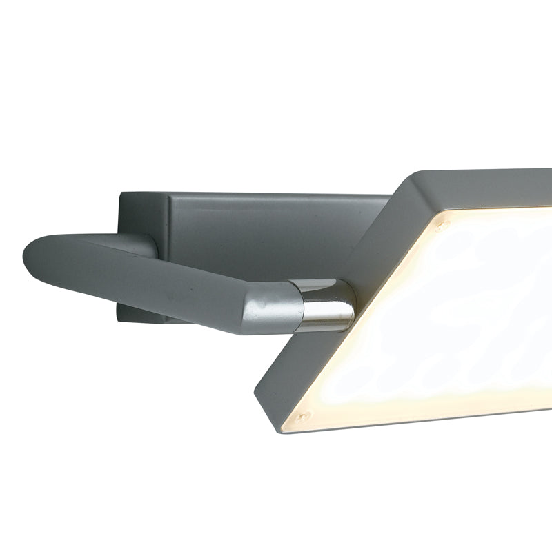 Applique a Libro Orientabile Giriga Alluminio Led 15 watt Luce Calda Ambiente LED-BOOK-AP-GR-2