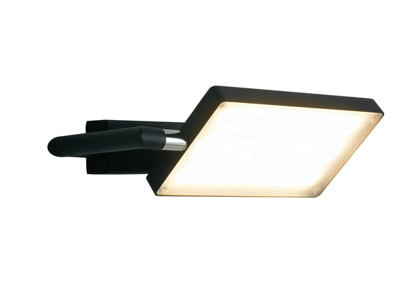 Applique Murale Réglable En Aluminium Livre Lampe Noir Led 17 watt Lumière Chaude Environnement LED-BOOK-AP sconto