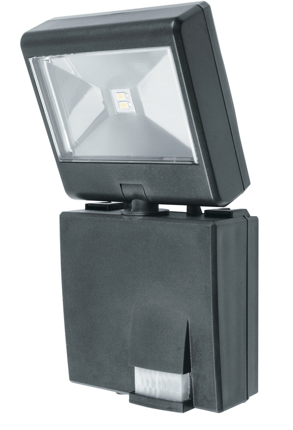 prezzo Projecteur noir avec capteur mural externe LED 1 watt lumière naturelle
