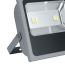 Proiettore Parete Esterno Alluminio Silver Led 100 watt Luce Fredda Intec LED-ELIOS/100W-2