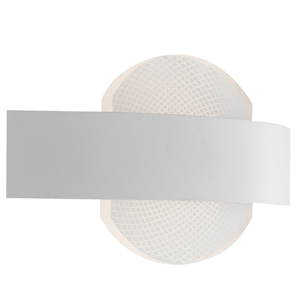 Lampe moderne acrylique en métal applique blanche LED lumière naturelle de 10 watts sconto