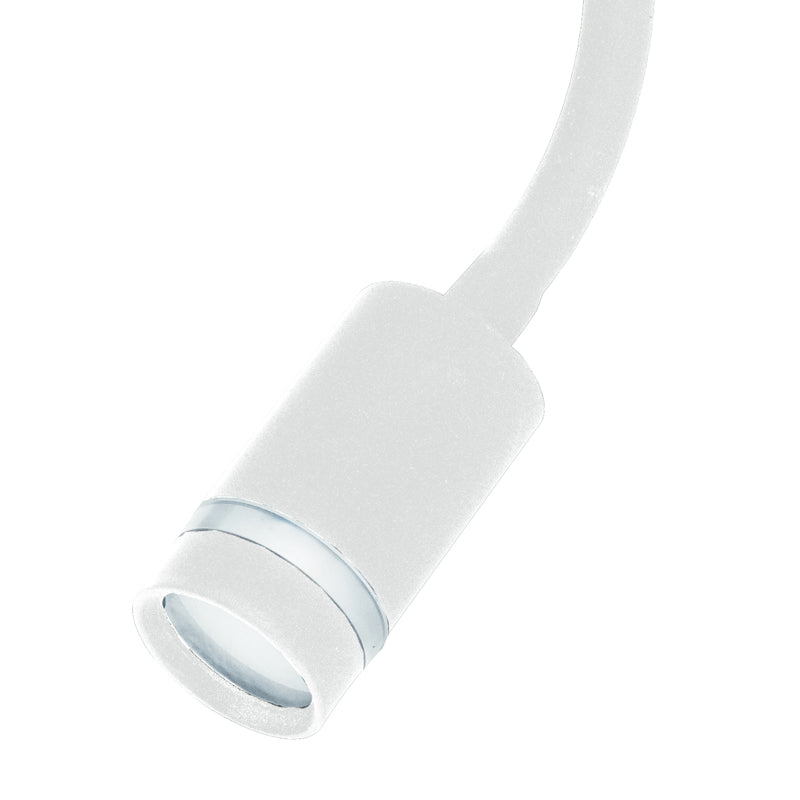Applique da Lettura Flessibile Silicone Bianco Lampada Moderna Led 3 watt Luce Calda Ambiente LED-KEPLER-2