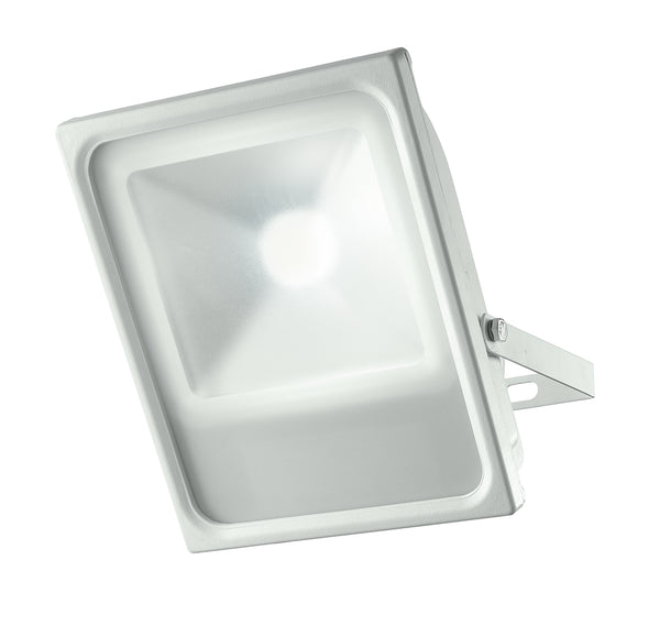Projecteur LED étanche rectangulaire en aluminium blanc 50 watts 4000 kelvin acquista
