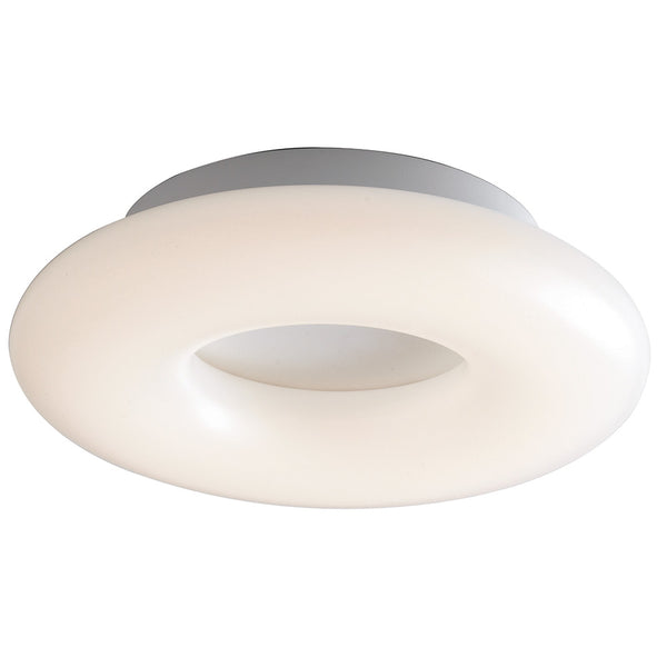 acquista Anneau opale interne de diffuseur de plafonnier en métal blanc LED lumière naturelle de 16 watts