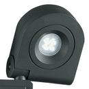 Proiettore Nero Due Luci Orientabili con Sensore di Movimento Led 20 watt Luce Naturale Intec LED-SHEDAR-S/20W-2
