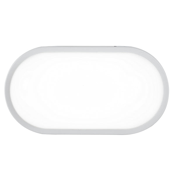 Plafonnier Blanc Diffuseur Opale Étanche Extérieur Led 20 watts Lumière Naturelle Intec LED-SHELLY-L prezzo