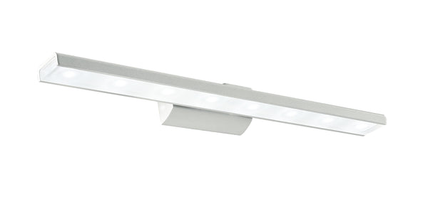 prezzo Applique en aluminium blanc diffuseur acrylique LED lampe de salle de bains lumière chaude de 8 watts