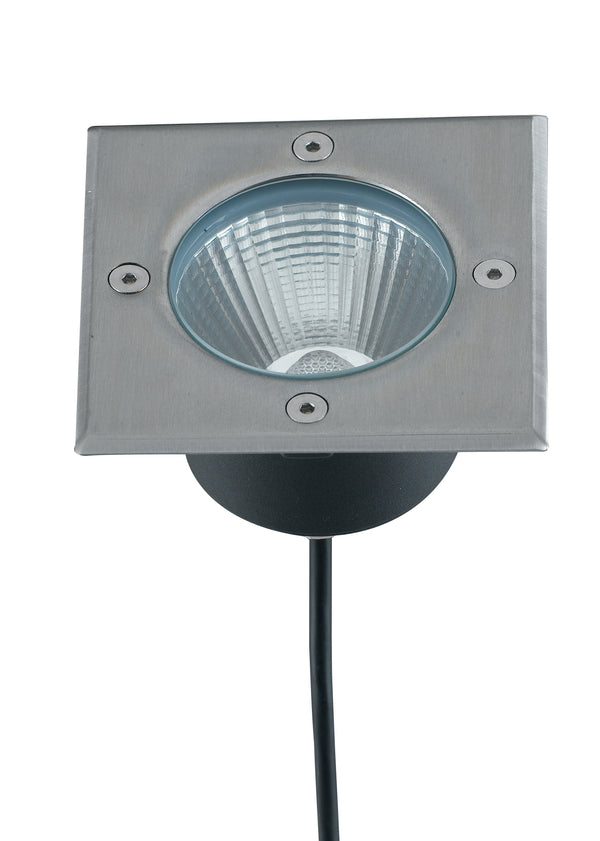 Projecteur ambulable carré pour balisage en acier inoxydable LED externe 15 watts lumière naturelle prezzo