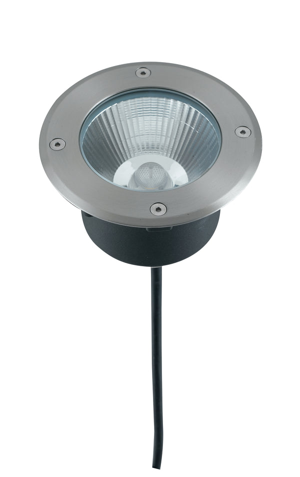 Spot ambulable rond en acier inoxydable pour plancher surélevé LED 15 watts lumière naturelle prezzo