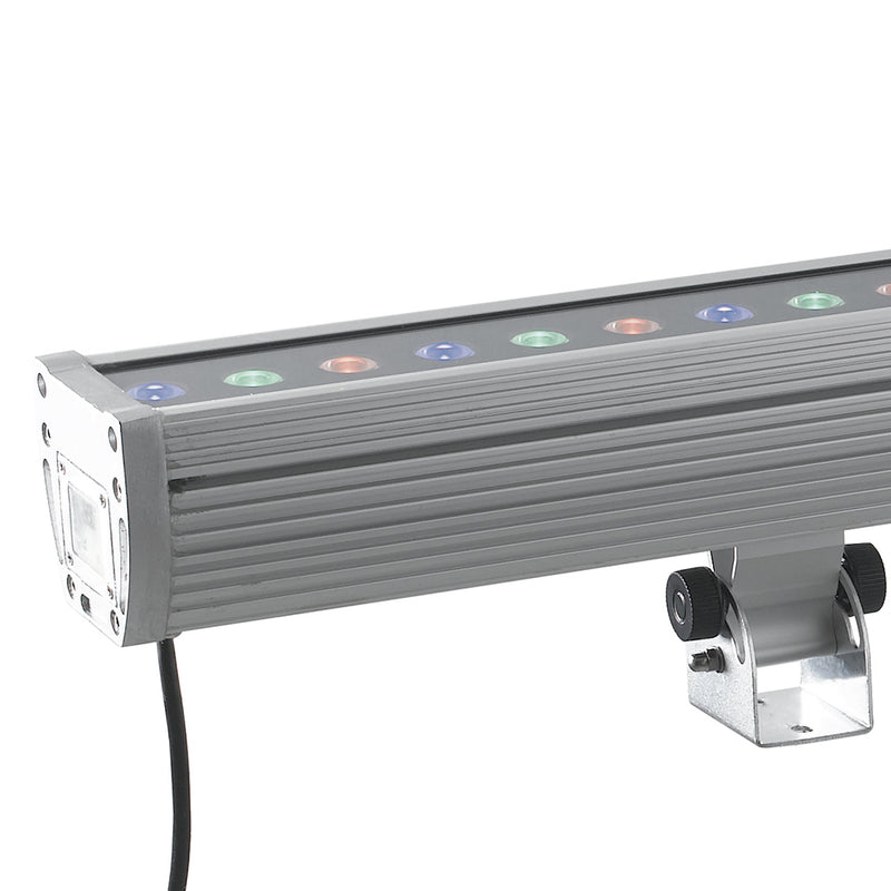 Proiettore Alluminio Barra Stagna Luce Decorativa Led 72 watt Luce RGB Intec LED-WALLWASHER-36-2