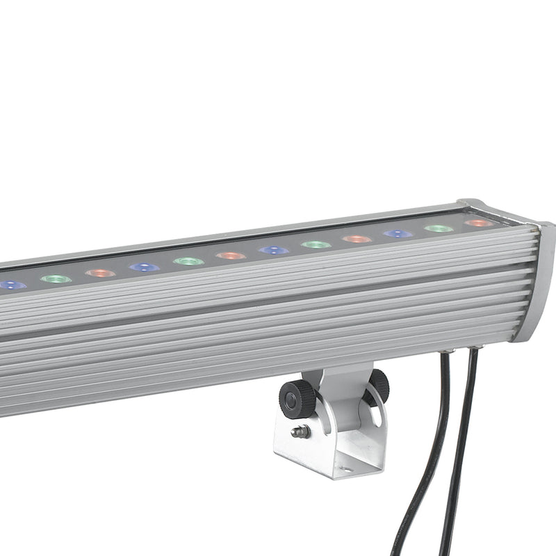 Proiettore Alluminio Barra Stagna Luce Decorativa Led 72 watt Luce RGB Intec LED-WALLWASHER-36-3