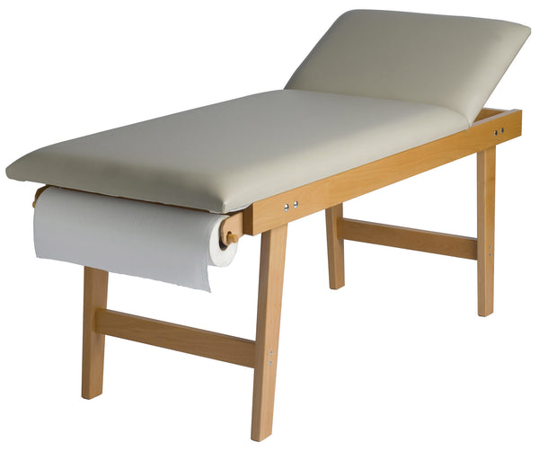 Table de Massage Fixe Visite Physiothérapie 2 Plans 190x70x75 cm 200Kg Beige sconto