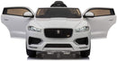 Macchina Elettrica per Bambini 12V Jaguar F-Pace Bianca-6