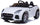 Voiture jouet électrique pour enfants 12V sous licence Jaguar F-Type SVR blanc