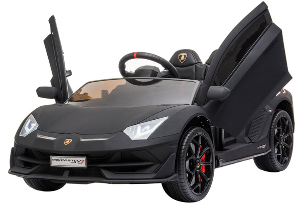 Voiture Electrique pour Enfants 12V Lamborghini Aventador Noir Mat prezzo