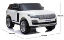 Macchina Elettrica per Bambini 12V 2 Posti Land Rover Range Rover HSE Bianca-5