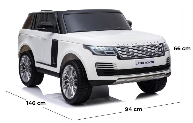 Range Rover HSE 12V Voiture électrique enfant 2 places Blanc