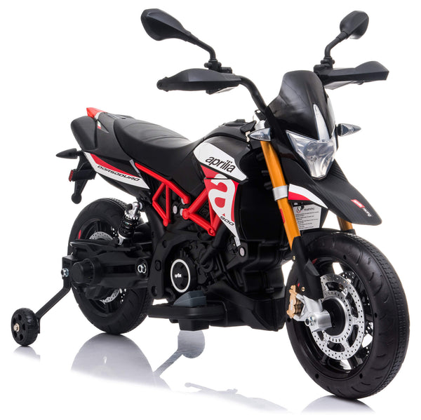 Moto électrique pour enfants 12V Aprilia Dorsoduro Rouge prezzo