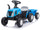Tracteur électrique pour enfants 6V avec remorque New Holland bleu clair