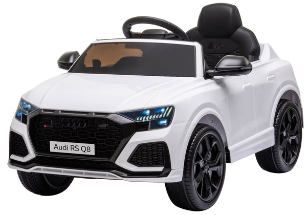 online Voiture jouet électrique pour enfants 12V sous licence Audi SQ8 blanc