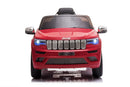 Macchina Elettrica per Bambini 12V Jeep Grand Cherokee Rosso-2
