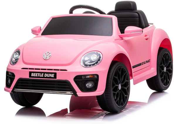 Voiture électrique pour enfants 12V avec permis Volkswagen Beetle Beetle Small Rose online