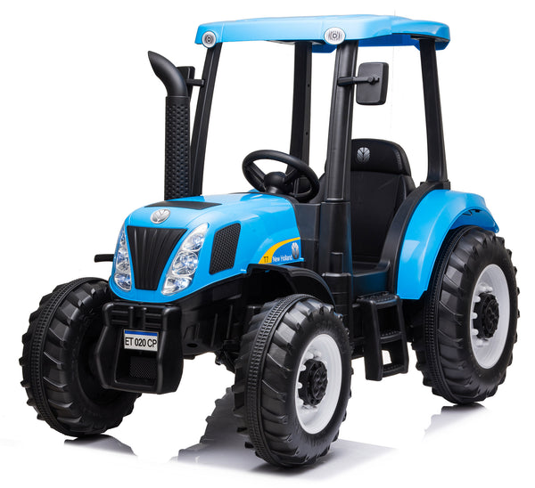 online Tracteur électrique New Holland Big Blue 12V pour enfants