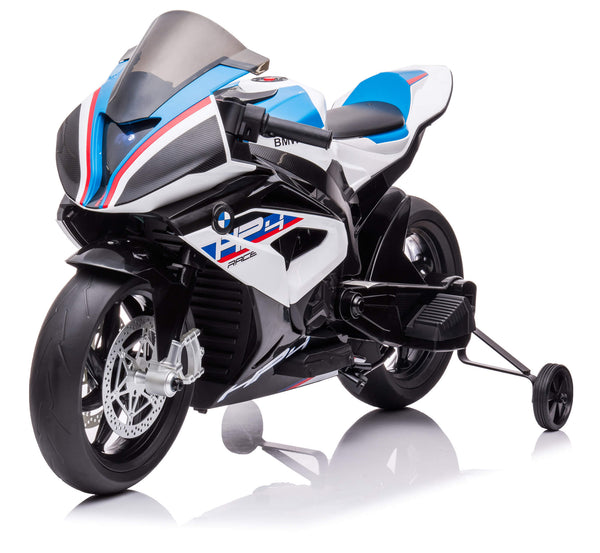 Moto électrique pour enfants 12V sous licence BMW HP4 Race Blanc sconto