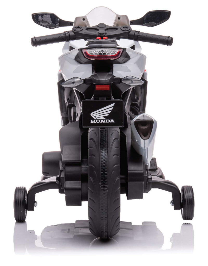 Moto Elettrica per Bambini 12V Honda CBR 1000RR Bianca-4