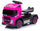Camion électrique pour enfants 6V petit camion rose
