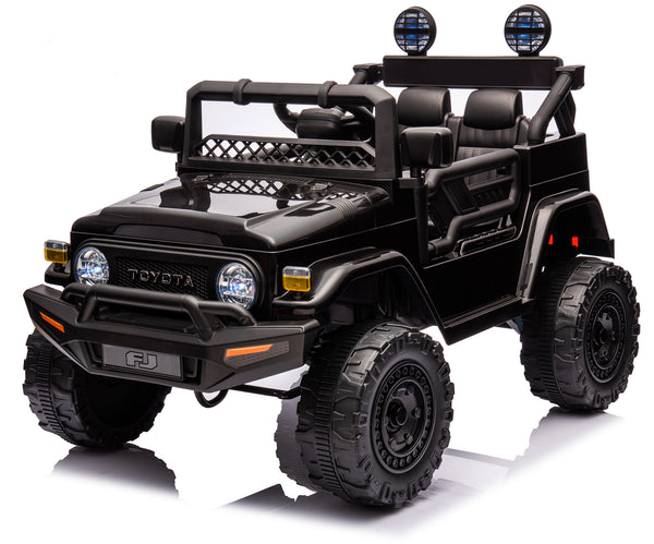 Voiture jouet électrique pour enfants 12V Toyota Cruiser noir acquista