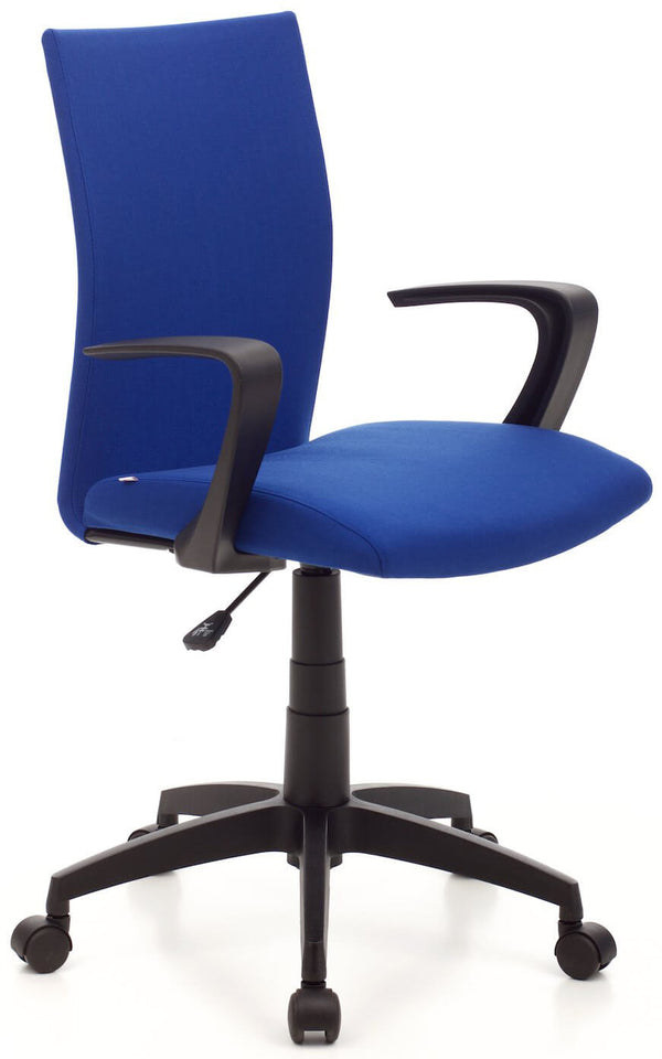 prezzo Chaise de bureau opérative en tissu Milano Blue