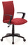 Chaise de bureau opérative en tissu Milano rouge
