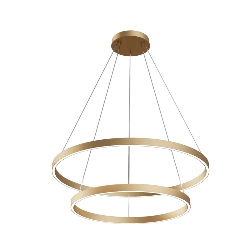 Lampada pendente Modern in Alluminio Rim Ottone-1